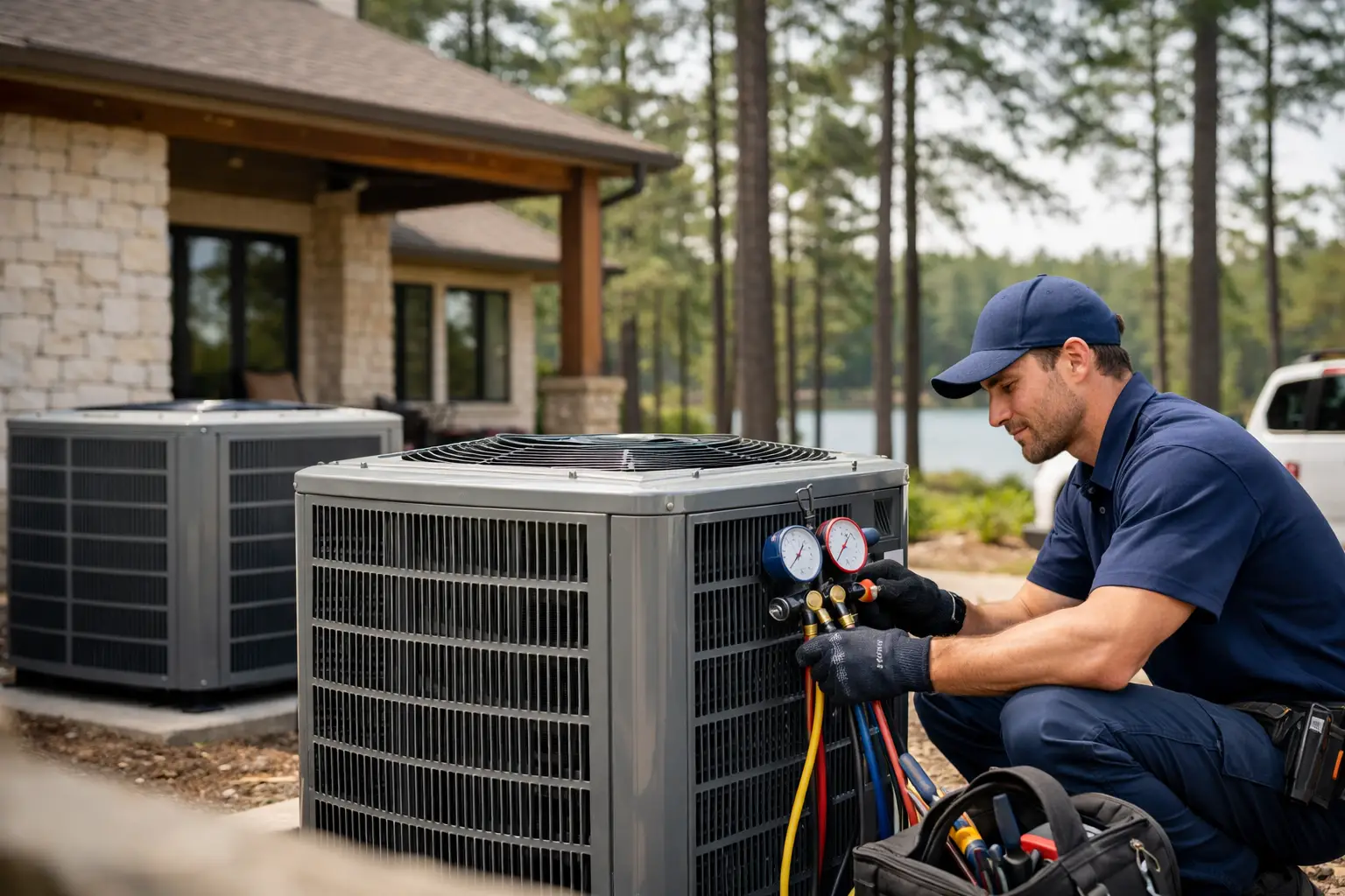 AC Service in The Woodlands TX: What to Expect