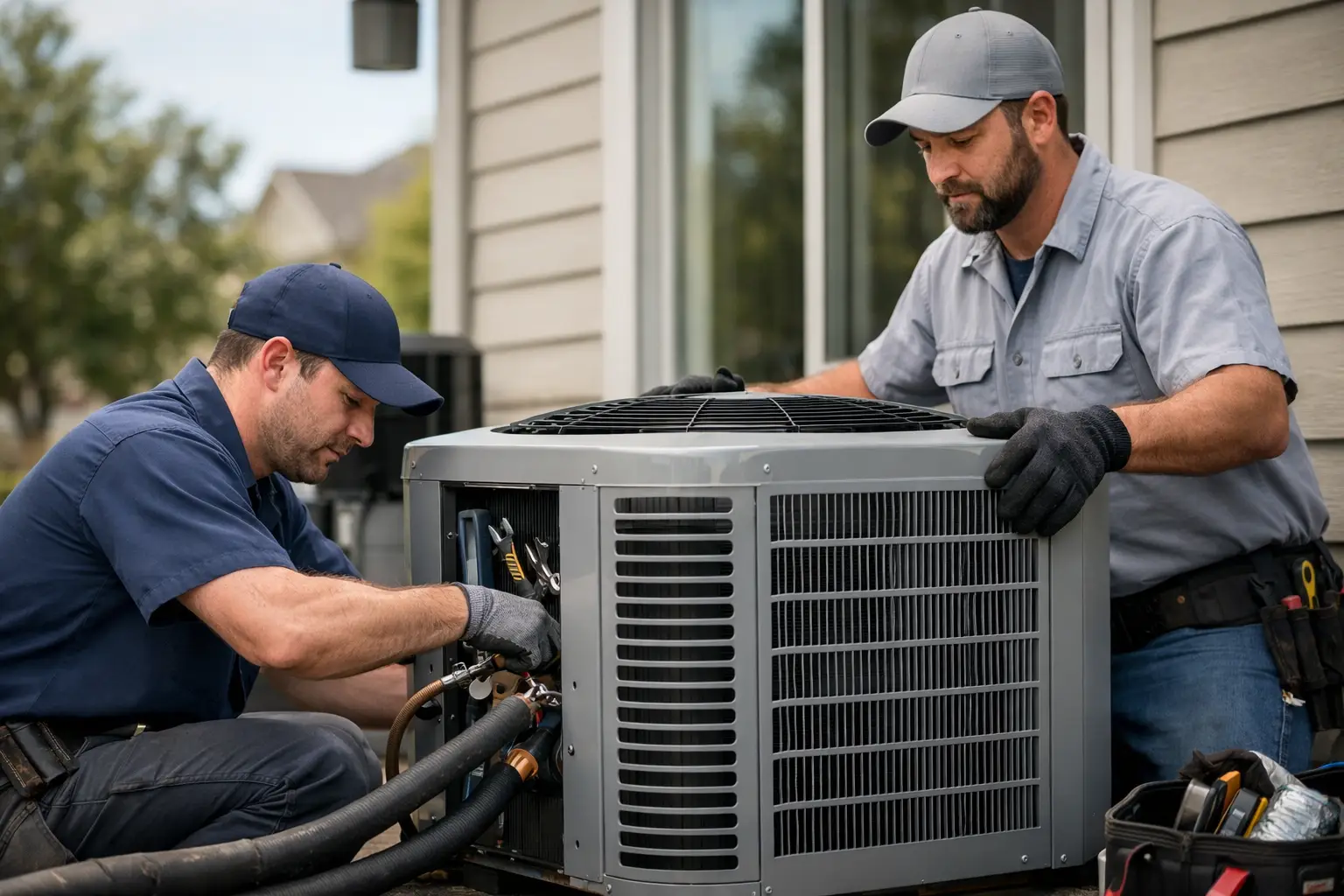 High Efficiency Air Conditioner Installation