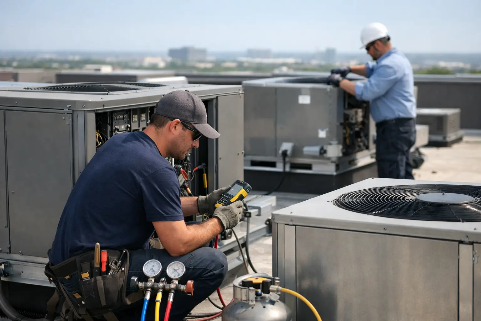 How to Prepare Commercial Rooftop Units for Heat