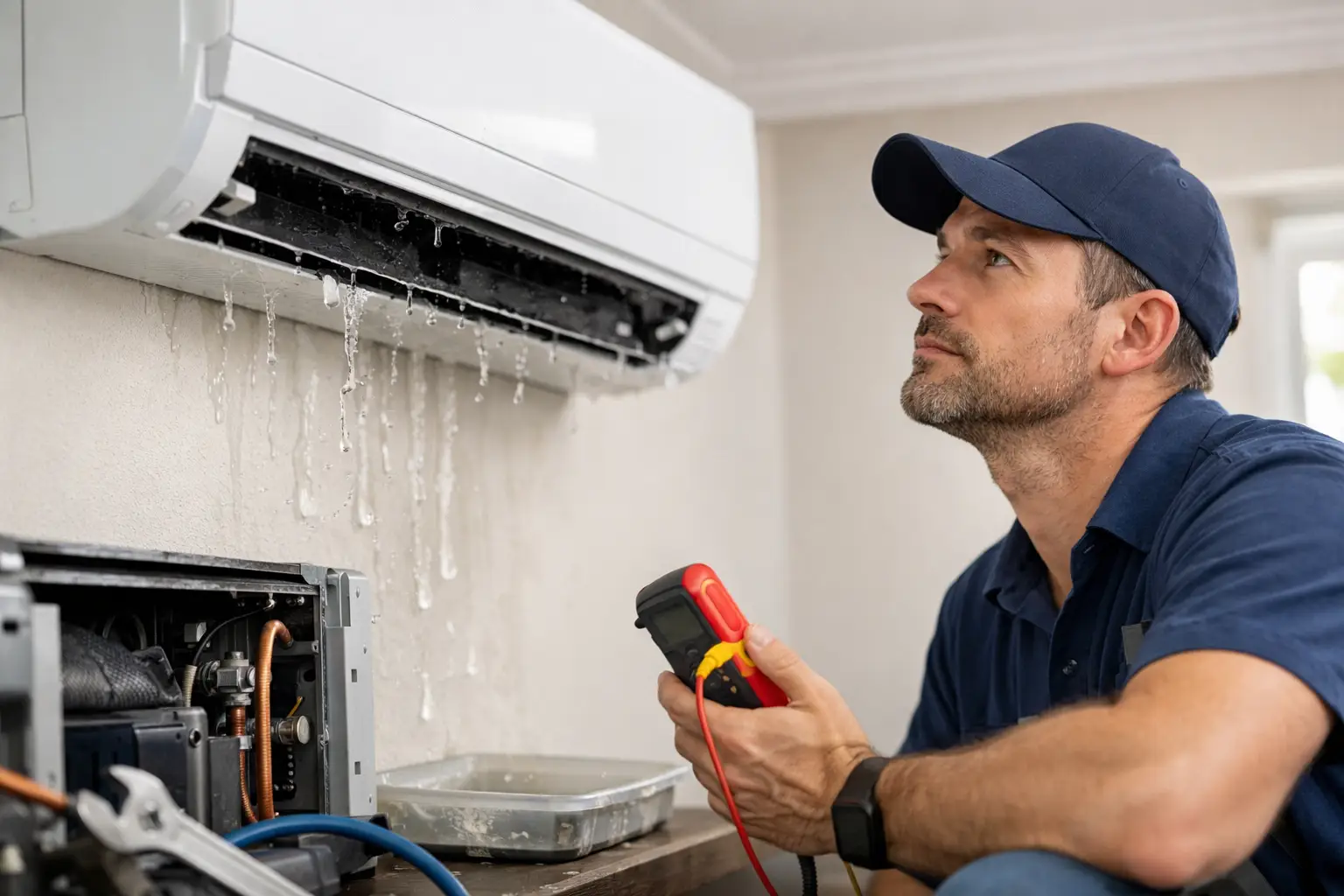 Why Is AC Leaking Water? Causes and Fixes