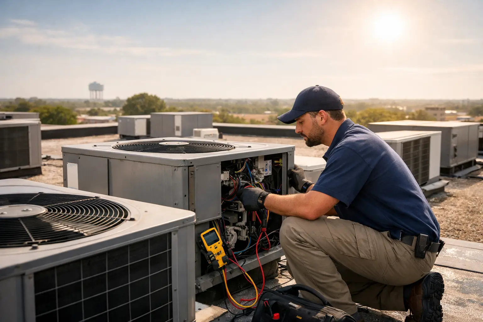 How to Maintain Rooftop Units in Texas Heat